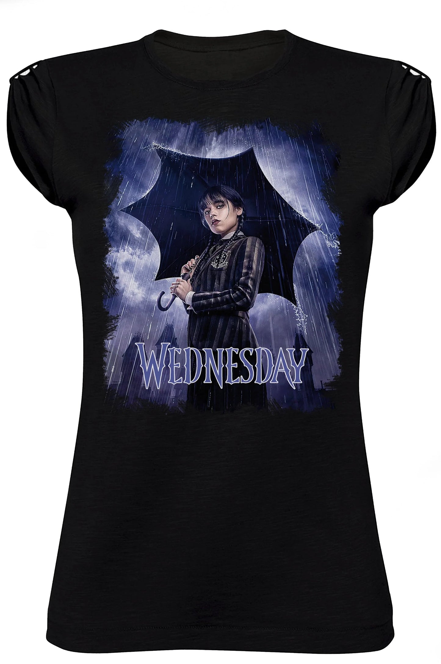 Mercoledì T-shirt Slub Donna | 100% Cotone Bio - STREET STYLE