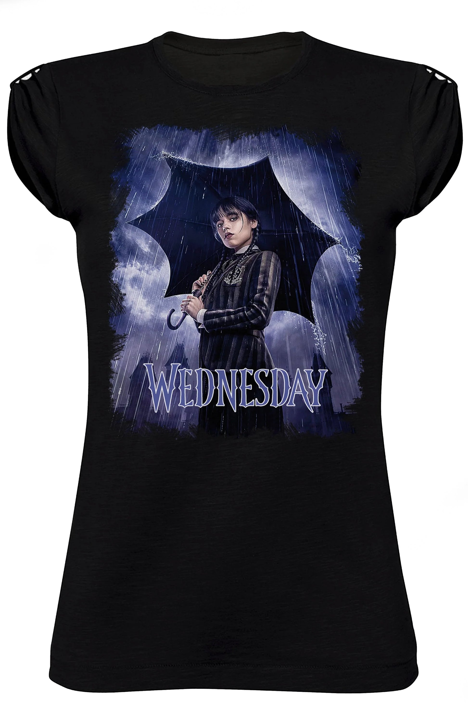 Mercoledì T-shirt Slub Donna | 100% Cotone Bio - STREET STYLE