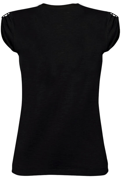 Mercoledì T-shirt Slub Donna | 100% Cotone Bio - STREET STYLE