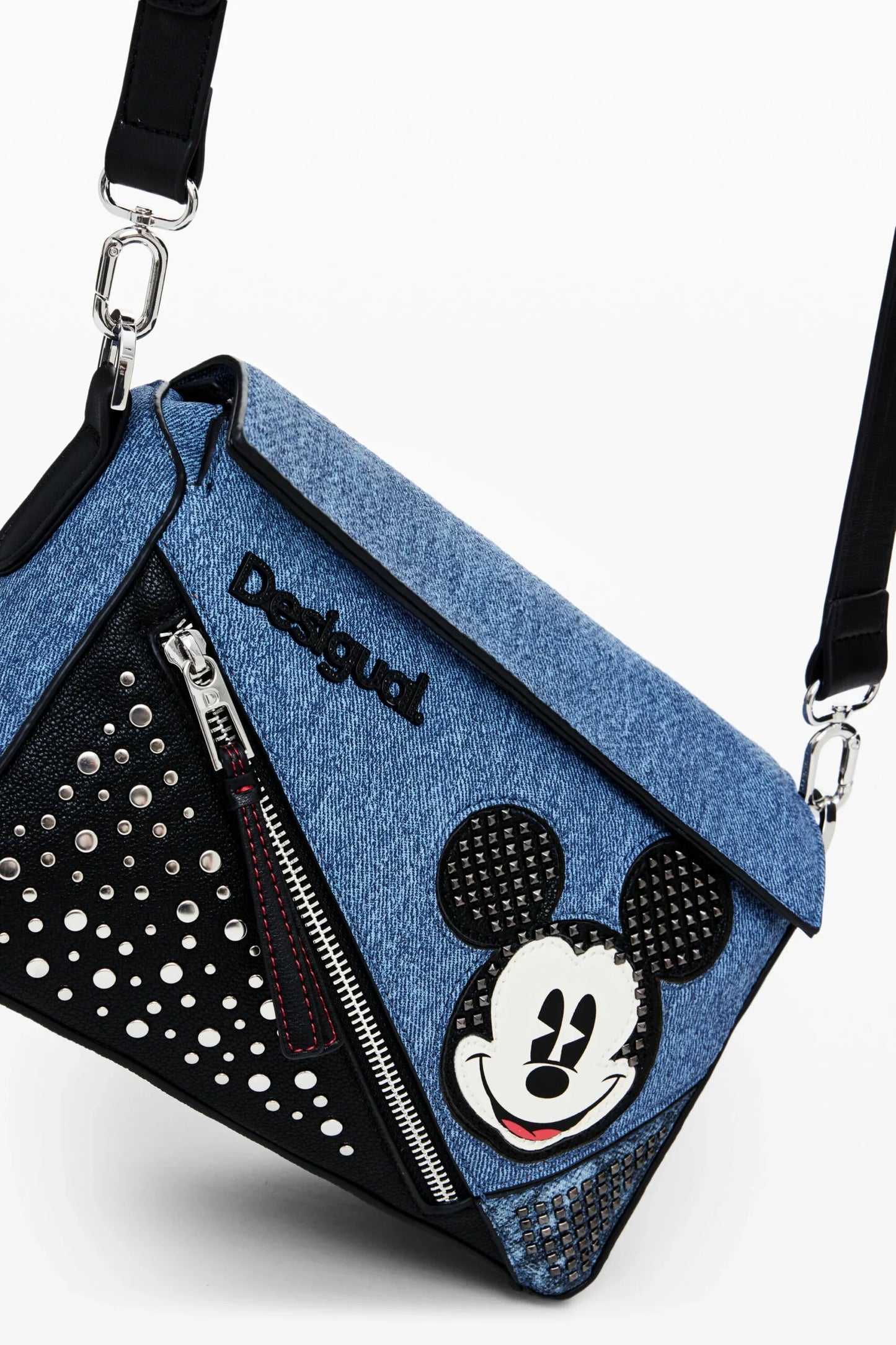 Bag Desigual bag_mickey deni Denim - STREET STYLE