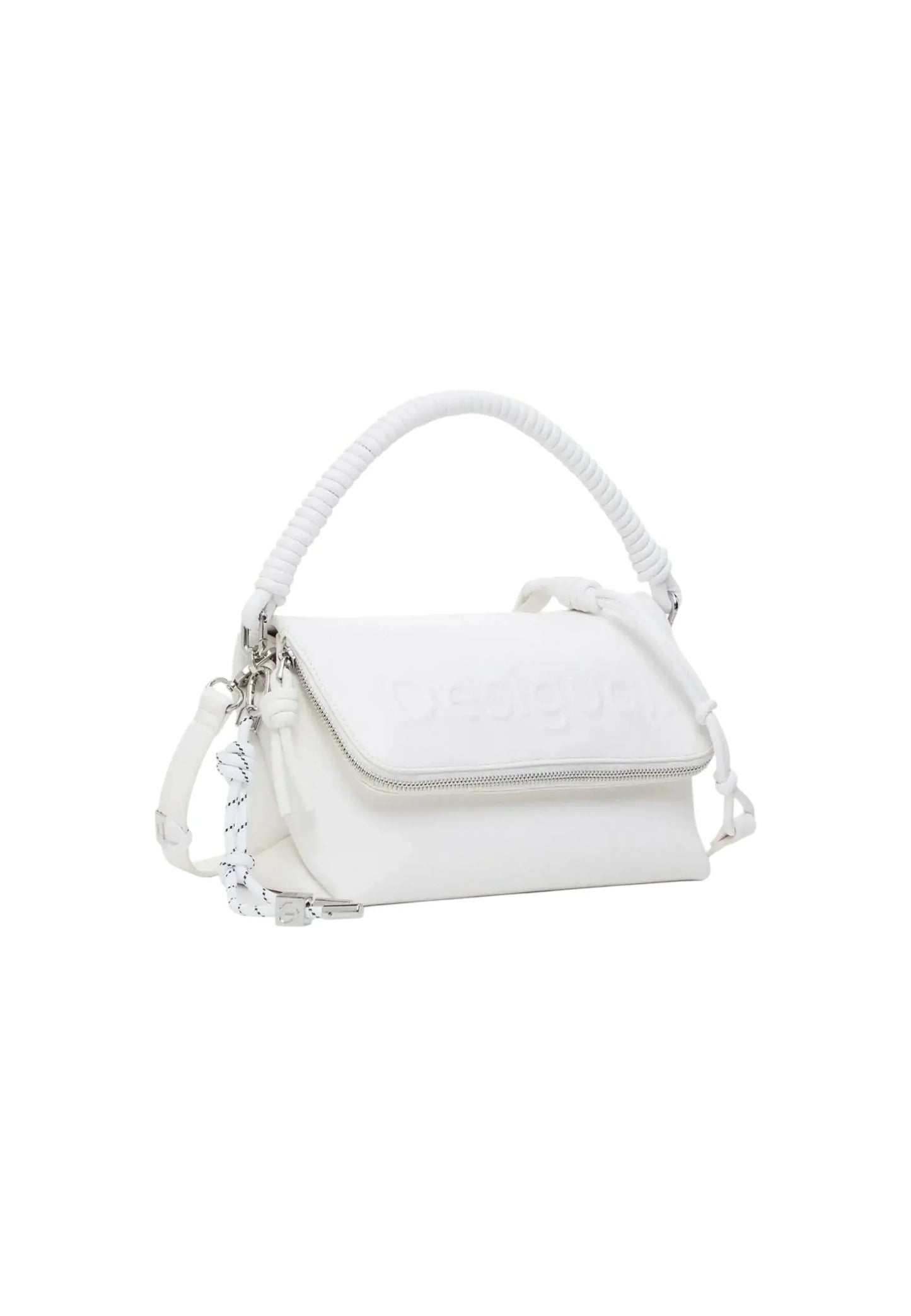 Bag Desigual bag half venecia White - STREET STYLE