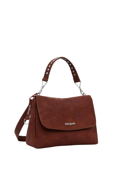 Bag Desigual bag dejavu posadas Brown - STREET STYLE