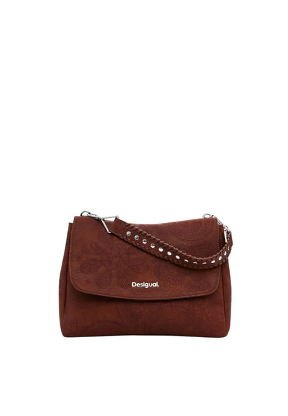 Bag Desigual bag dejavu posadas Brown - STREET STYLE