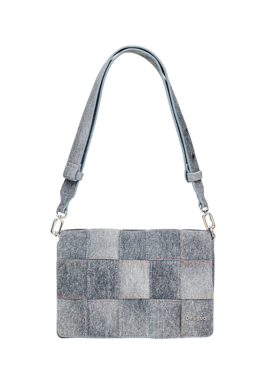 Bag Desigual bag_yoko pu denim dortmund flap Black Jeans - STREET STYLE