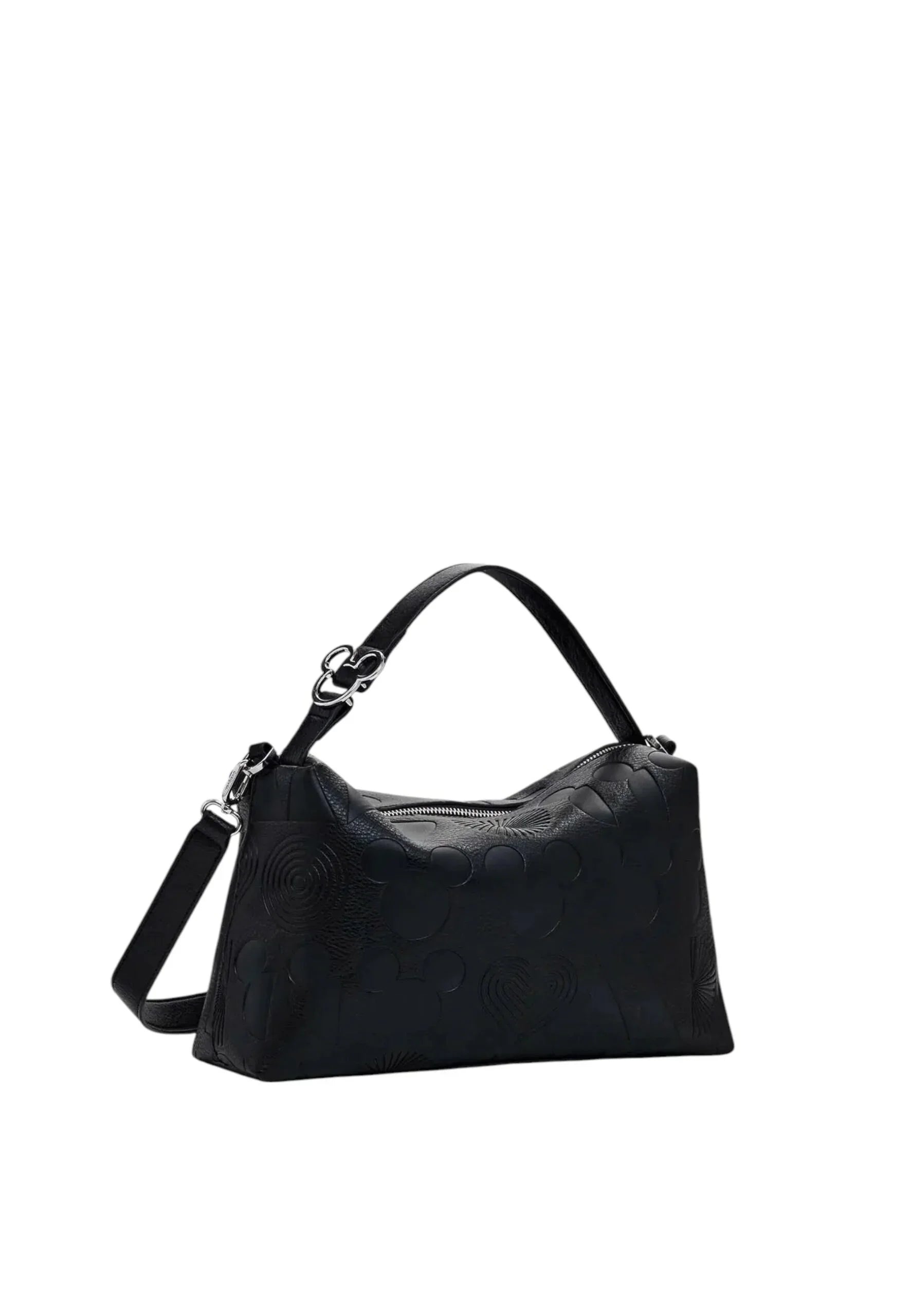 Bag Desigual bag_all mickey bergamo Black - STREET STYLE