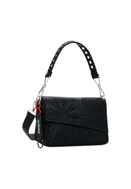 Bag Desigual bols dejavu phuket mini Black - STREET STYLE