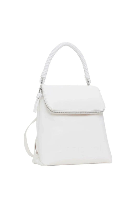 Backpack Desigual back half hampton White - STREET STYLE