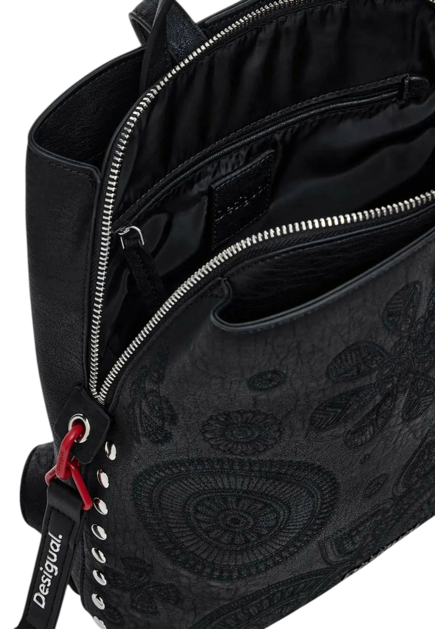 Backpack Desigual back dejavu sumy mini Black - STREET STYLE