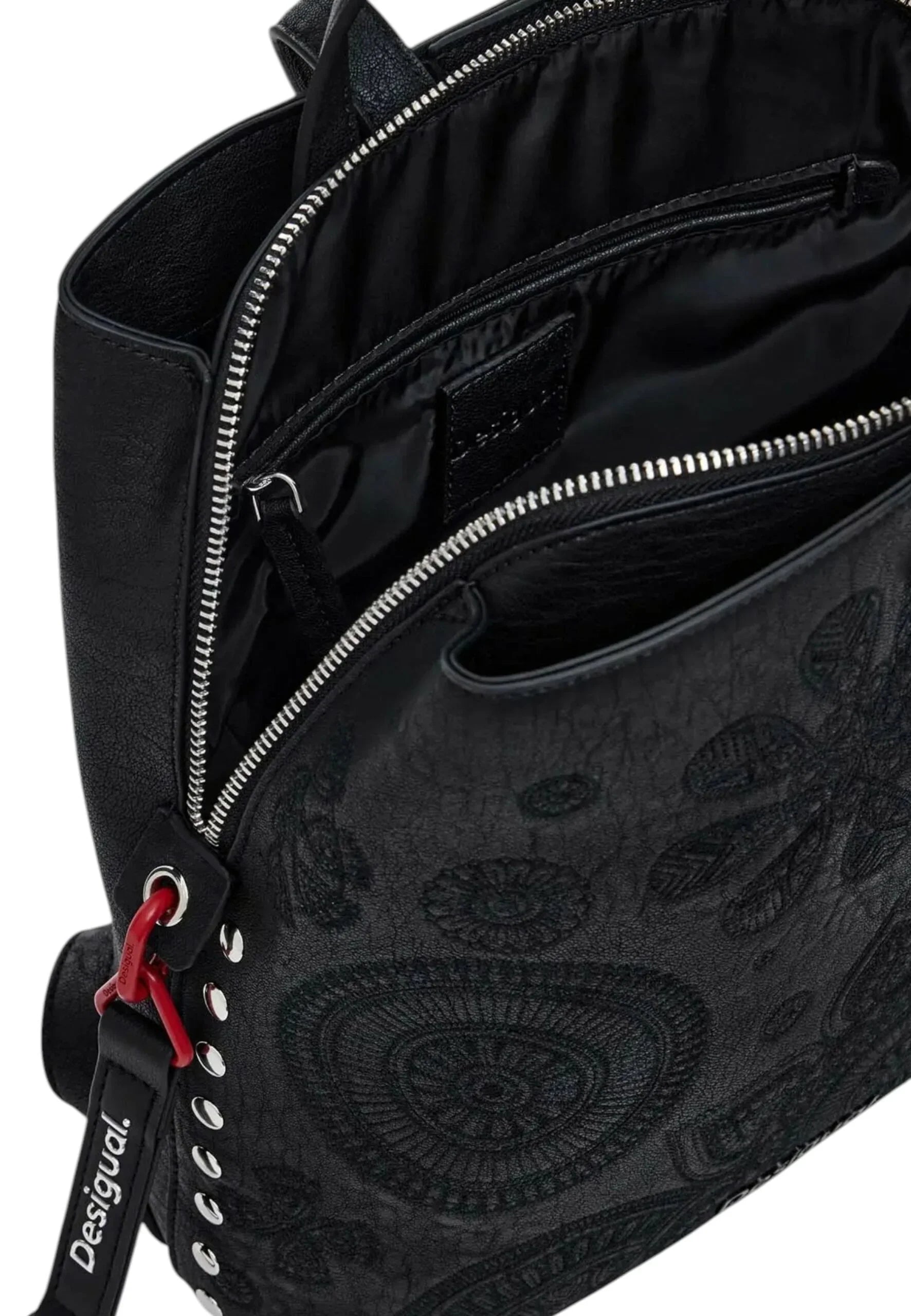 Backpack Desigual back dejavu sumy mini Black - STREET STYLE