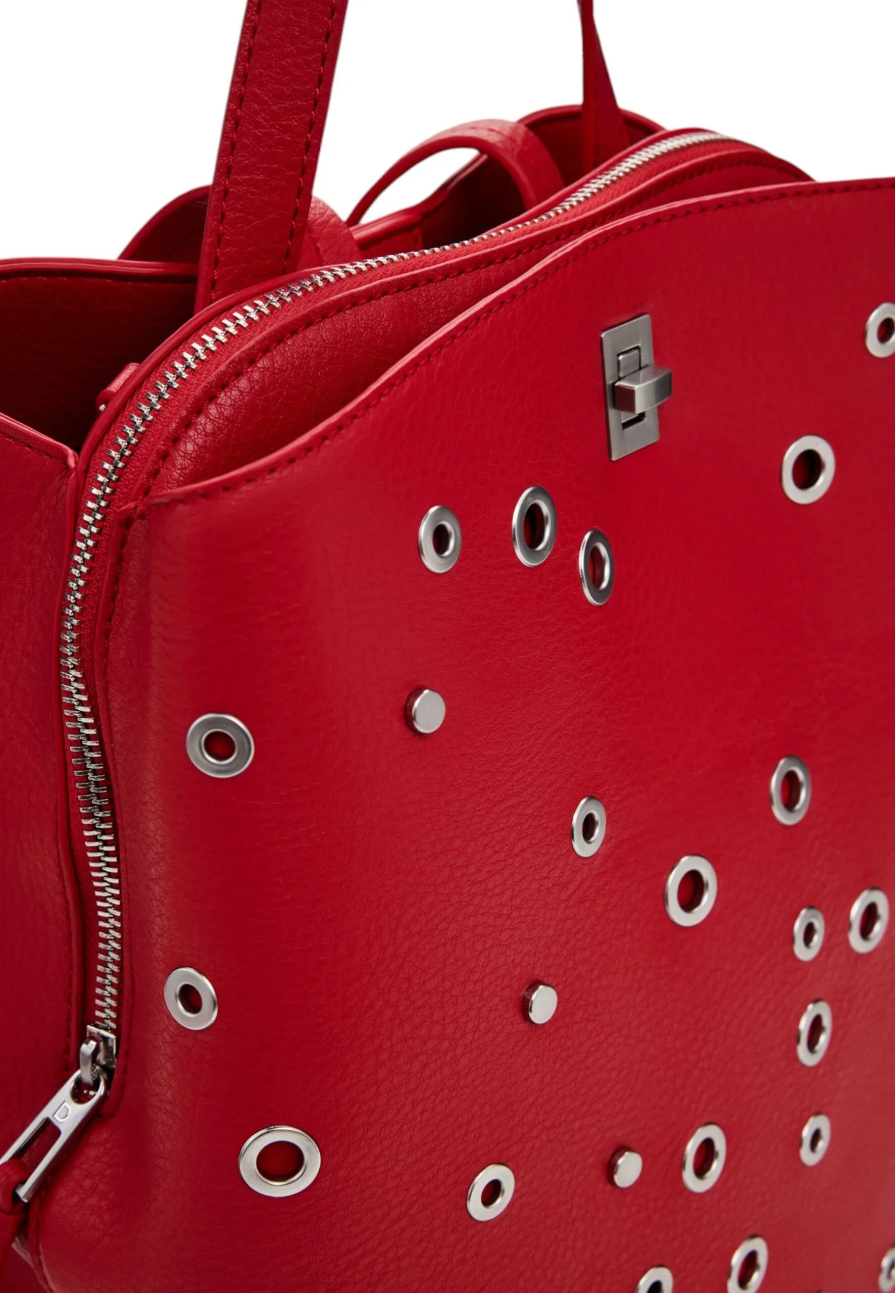 Backpack Desigual back_rebel sumy red Red - STREET STYLE