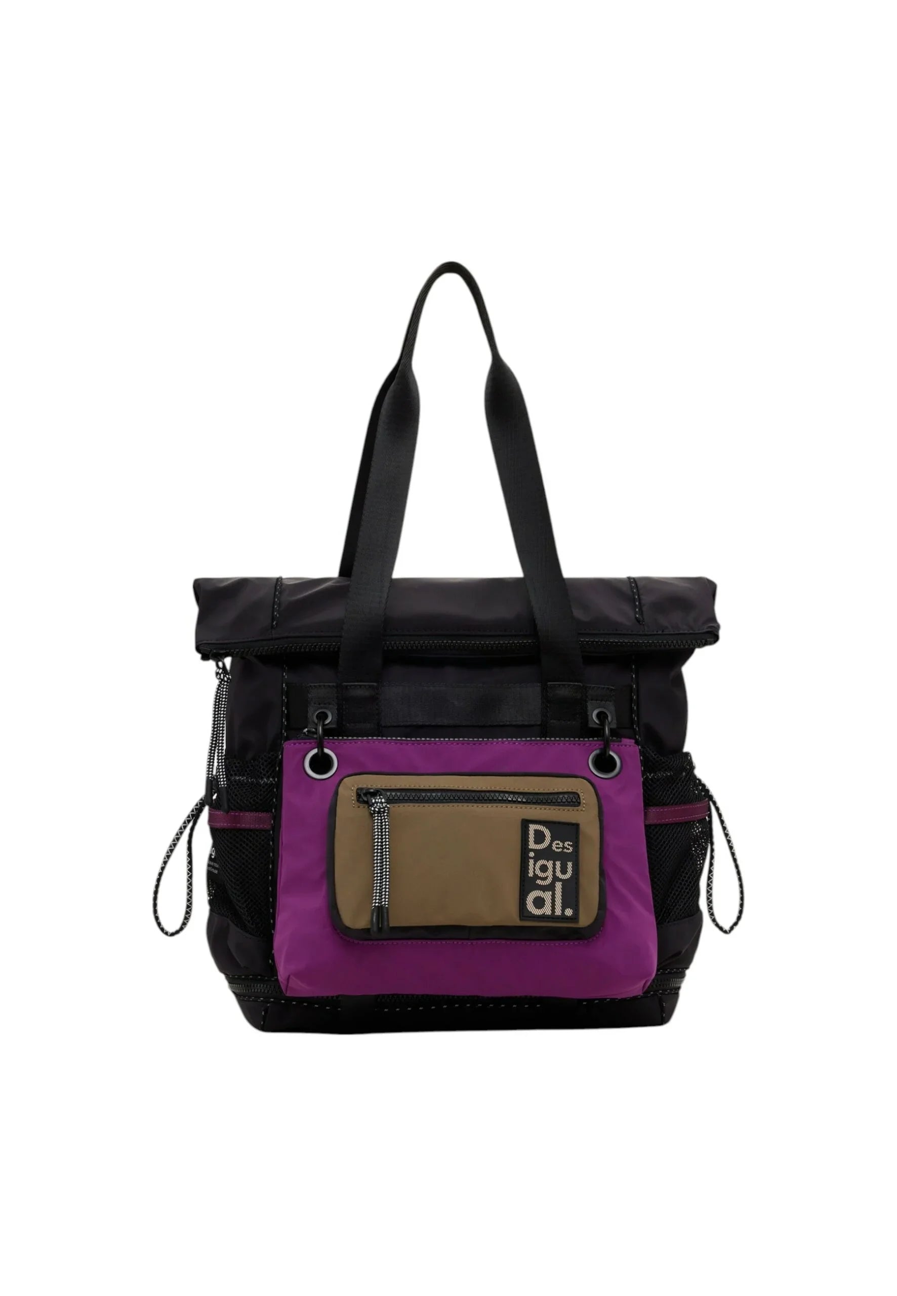 Backpack Desigual back_modularis 25 voyager Black - STREET STYLE