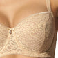 Full Figure Semi Sheer Bra Gorteks Marilyn - STREET STYLE