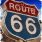 T-shirt Uomo Route 66 - Stampa Vintage Iconica Americana 12066-4 - STREET STYLE