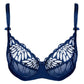 Transparent Embroidery Underwire Bra Sara - STREET STYLE