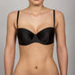 Rosme Invisible Strapless Molded Cup Balconette Bra - STREET STYLE