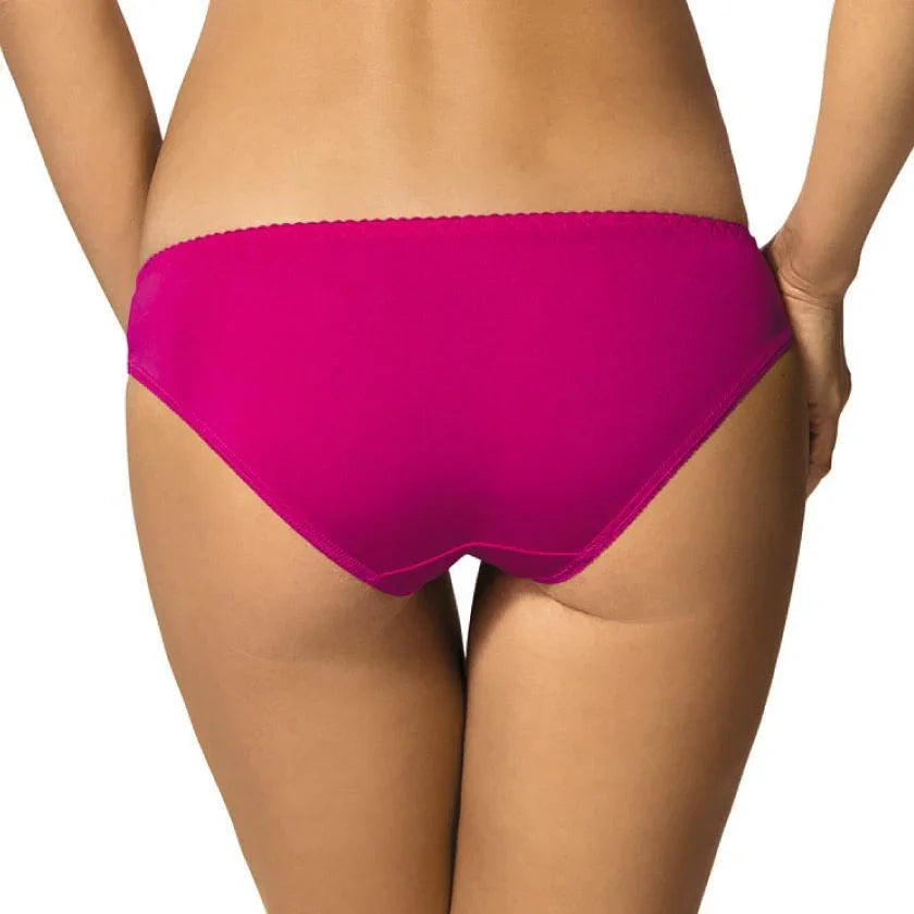 Semi Sheer Low Rise Bikini Panty Gorteks Pamela Pink - STREET STYLE