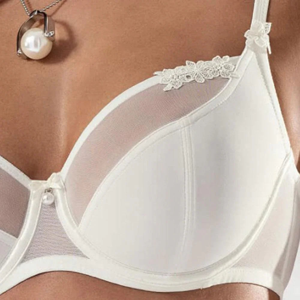 Semi Sheer Wired Bridal Bra Lisca Zarah - STREET STYLE