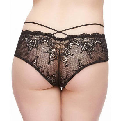 Strappy Lace Cheeky Panty Fleurt Velvet Crush - STREET STYLE