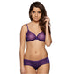 Gossard Glossies Sheer Molded Bra Deep Purple - STREET STYLE