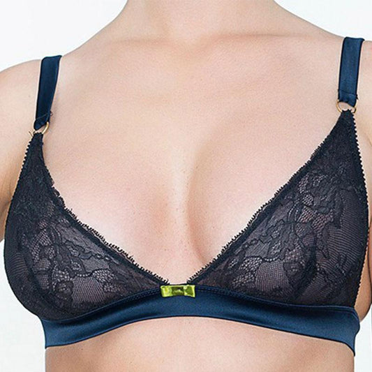 Sexy Sheer Triangle Bra Addition Nouvelle Effrontee - STREET STYLE