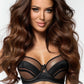 Soft Sheer Mesh Balconette Bra Axami Stripe Black - STREET STYLE