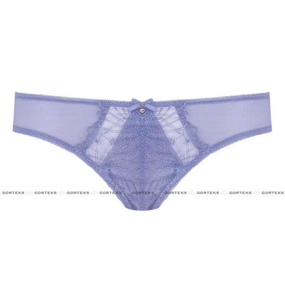 Sheer Embroidered Lace Thong Panty Gorteks Aspen - STREET STYLE
