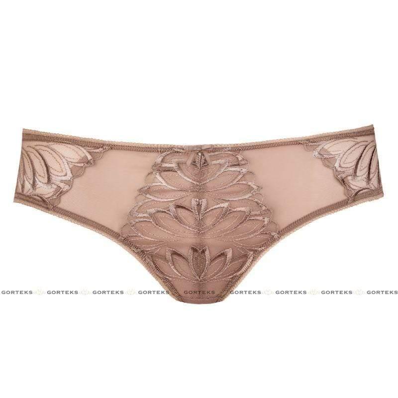 Sheer Floral Embroidery Bikini Panty Gorteks Dakota - STREET STYLE