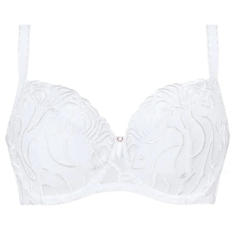 Sheer Full Figure Bra Gorteks Fiore - STREET STYLE