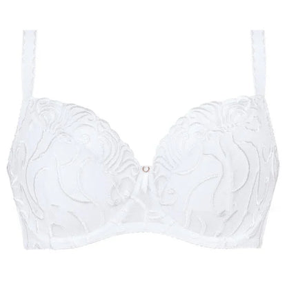 Sheer Full Figure Bra Gorteks Fiore - STREET STYLE