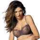 Sheer Mesh Balconette Bra Gorteks Pamela Mocha - STREET STYLE