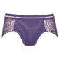 Sheer Lace Boyshort Panty Axami Miami Vibe Purple - STREET STYLE
