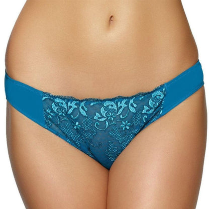 Felina Priscilla Sheer Lace Embroidery Bikini Panty - STREET STYLE