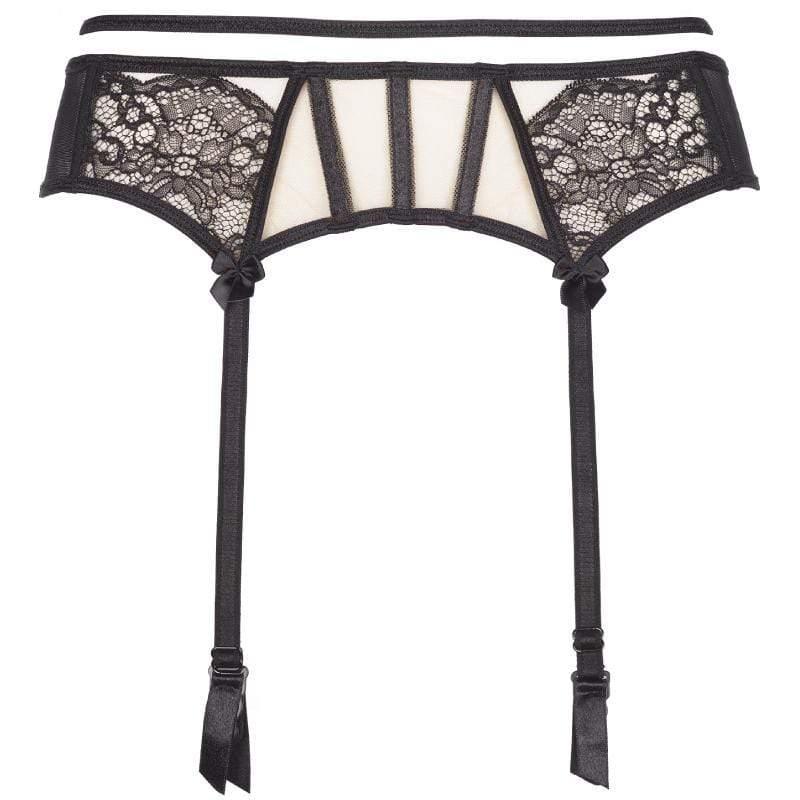 Axami Miami Vibe Sheer Lace Garter Belt - STREET STYLE