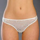 Sheer Lace Thong Panty Rosme Pavia - STREET STYLE
