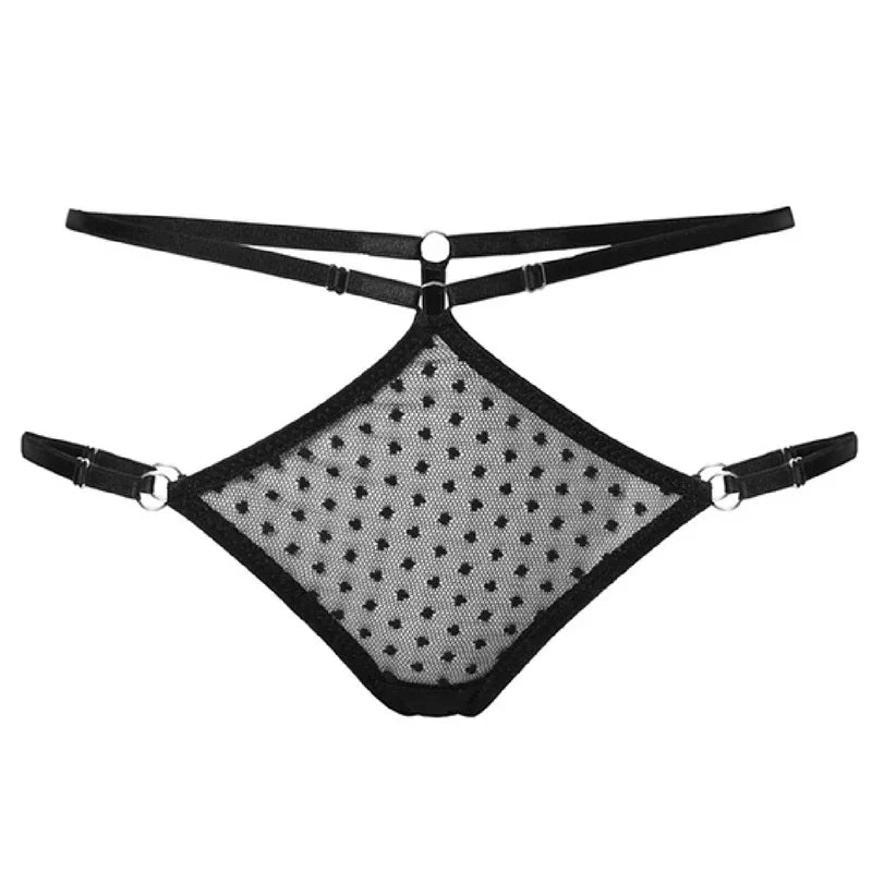 Caprice Revolution Sheer Strappy String Panty - STREET STYLE