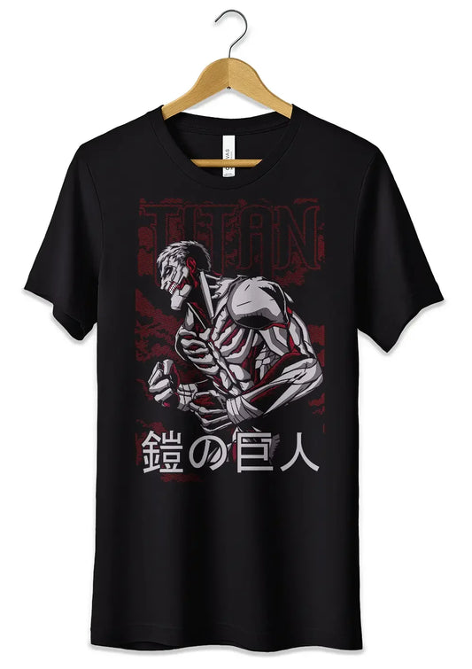 T-Shirt Maglietta Attack on Titan Armored Anime - STREET STYLE