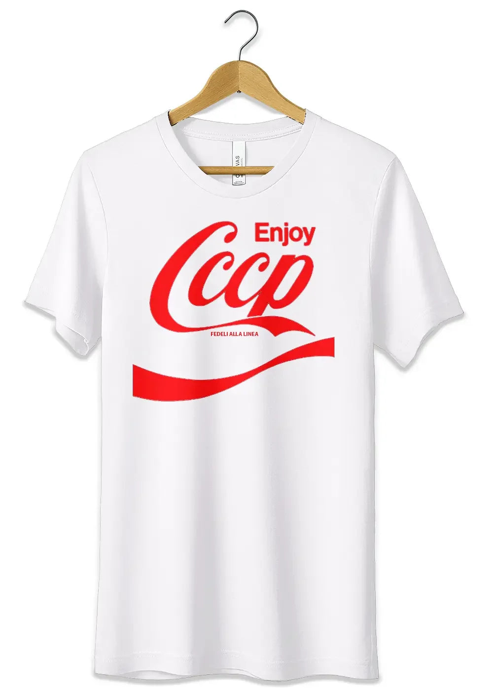 T-Shirt Maglietta Album Enjoy CCCP Fedeli alla Linea - STREET STYLE