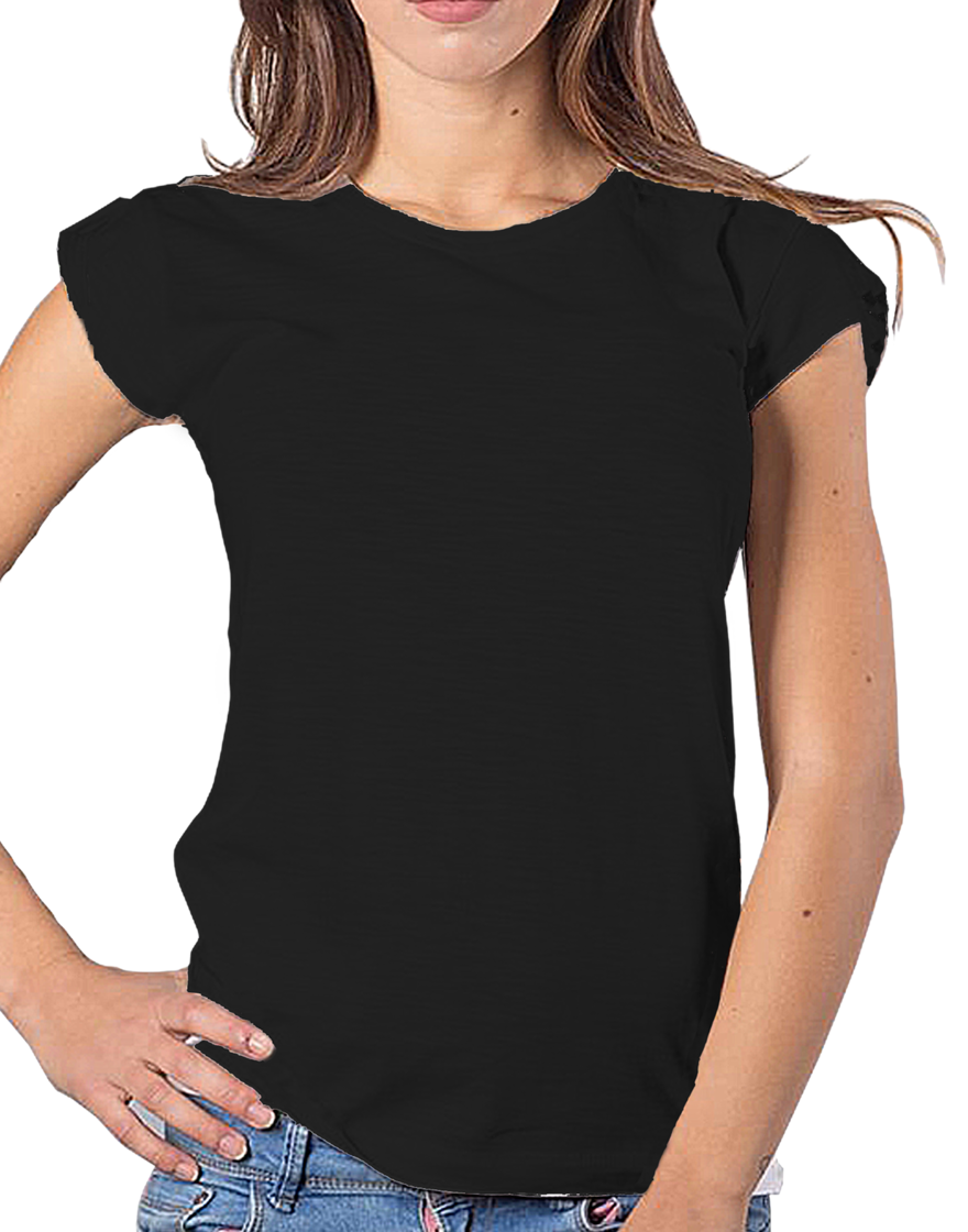 Personalizza N°4 T-shirt Slub M01 BS Fiammato Donna