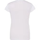 T-shirt bianca donna streetwear cotone pettinato, retro, stile minimal, Street Style Rimini