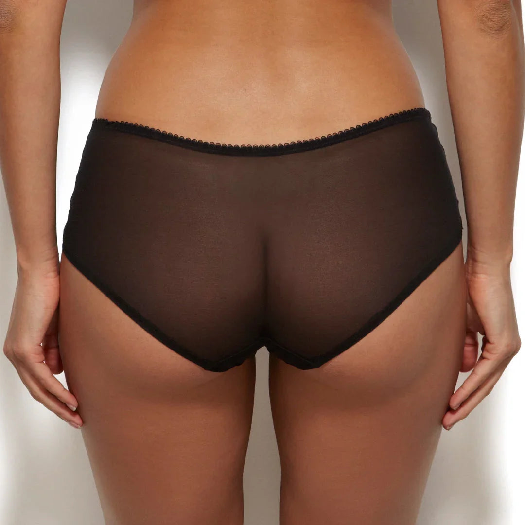 Sheer Shorts Panty Gossard Superboost Lace Black - STREET STYLE