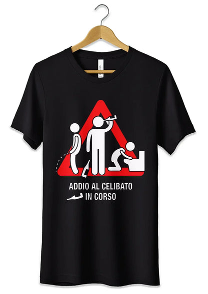T-Shirt Maglietta Addio al Celibato In Corso - STREET STYLE