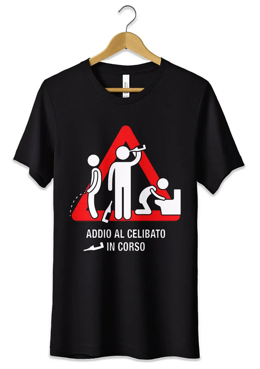 T-Shirt Maglietta Addio al Celibato In Corso - STREET STYLE