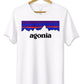 T-Shirt Maglietta Agonia Parodia Divertente Patagonia - STREET STYLE