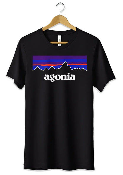 T-Shirt Maglietta Agonia Parodia Divertente Patagonia - STREET STYLE