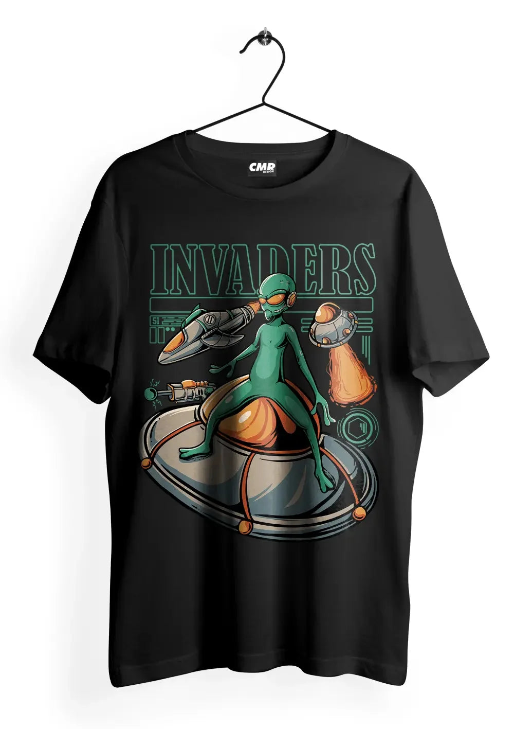 T-Shirt Maglietta Oversize Alieno Urban Streetwear Style - STREET STYLE