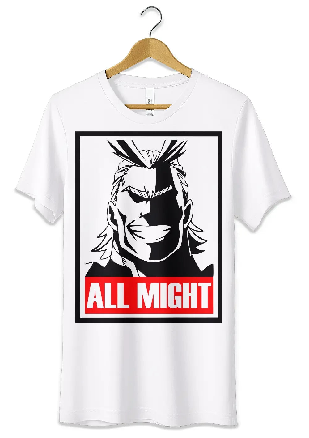 T-Shirt Maglietta All Might My Hero Academia Anime - STREET STYLE