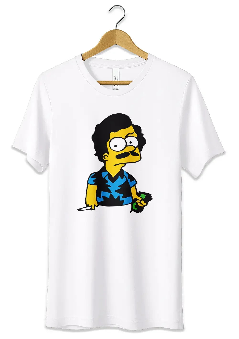 T-Shirt Maglietta Bart Escobar Simpson Divertente - STREET STYLE
