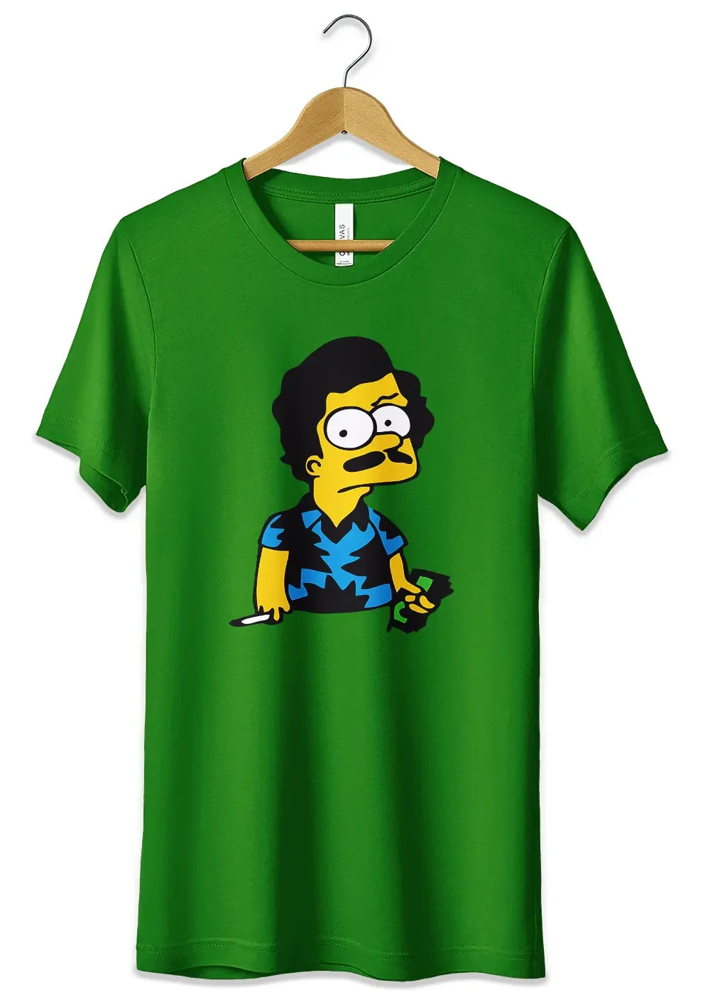 T-Shirt Maglietta Bart Escobar Simpson Divertente - STREET STYLE