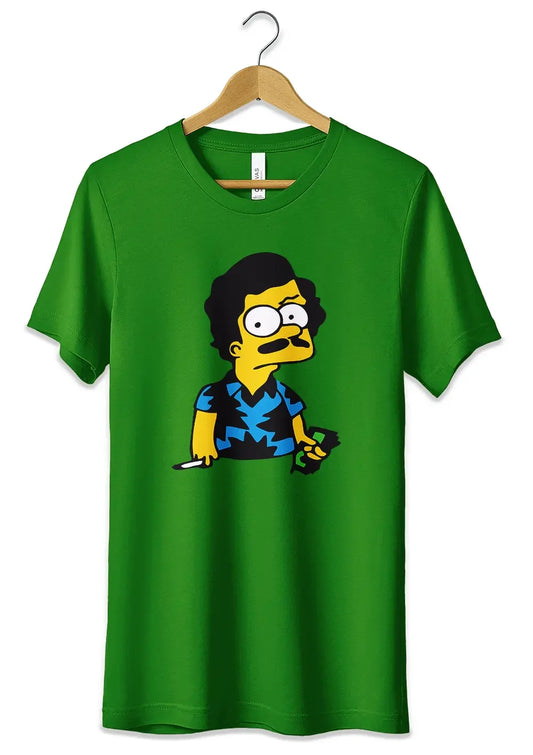T-Shirt Maglietta Bart Escobar Simpson Divertente - STREET STYLE
