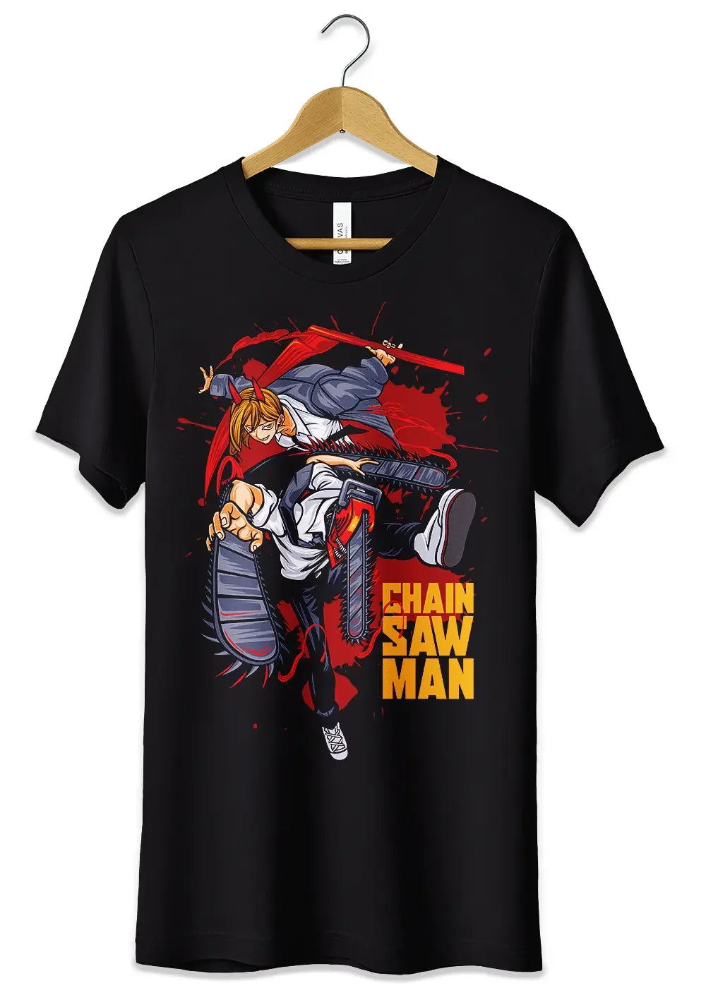 T-Shirt Maglietta Blood Denji Chainsaw Man - STREET STYLE